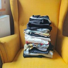 Pile of man's clothes in size Large