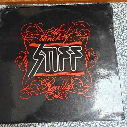 Stiff Records, A Bunch of Stiffs compilation, German Copy from 1977, Motorhead, Elvis Costello, Nick Lowe.