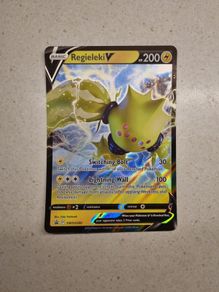 Regieleki V Jumbo Pokemon Card (SWSH280)