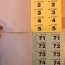 24 table number holders  + 2 raffle books Image 3