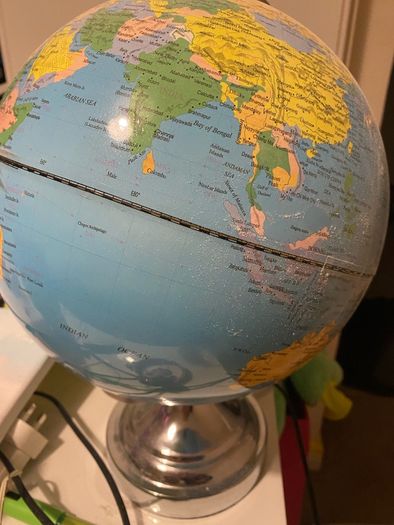 kids lamp globe touch power 25cm MAYNOOTH