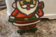 vintage Santa candle holder