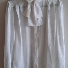 Vintage 'Traffic' White Blouse