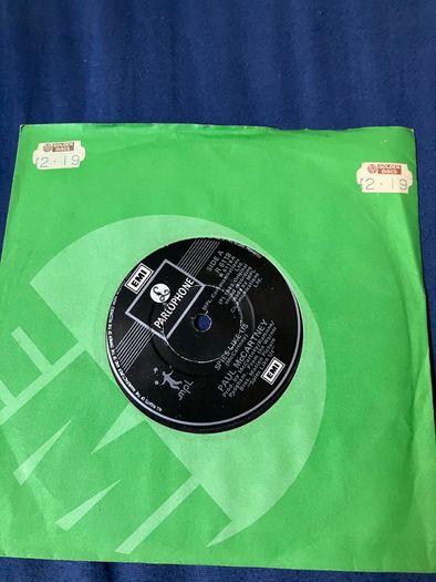 Paul McCartney, Marillion and Fish 45s