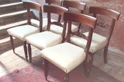 Set of 6 George IV antique Dining Chairs