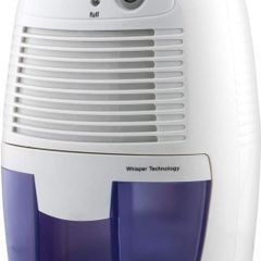 Dehumidifier 500ml Compact and Portable Mini Air Dehumidifier for Damp, Mould, Moisture in Home, Kitchen, Bedroom, Caravan, Office, Garage, Bathroom, Basement