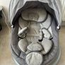 Electric Baby Swing with App and Remote Control Grey Image 5