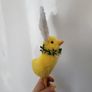 Home decor Easter / Spring chick with bunny ears Image 4