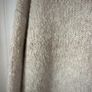 jumper long jumper freesize beige turtle neck curved front Image 7