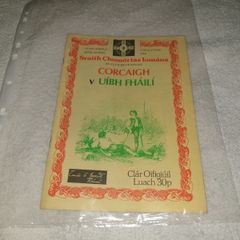 Old & Rare Gaa Programme For Sale Here