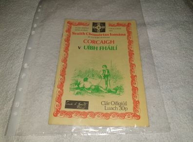 Old & Rare Gaa Programme For Sale Here