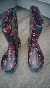 Spiderman light up Wellies