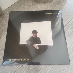 Leonard cohen you want it darker vinyl