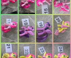 1e Each - Selection 2 - McDonalds Toys MLP G4 My Little Pony