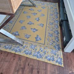 Hand woven French rug
