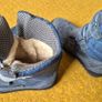 Unisex Ren Tex Child Winter Boots in blue Image 7