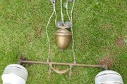 Antique Brass Rise and Fall Ceiling Lights
