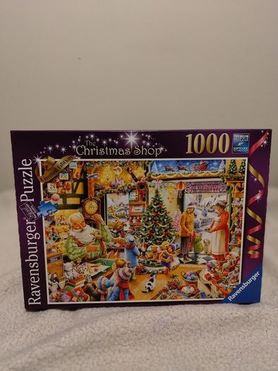 Limited Edition The Christmas Shop Jigsaw Puzzle