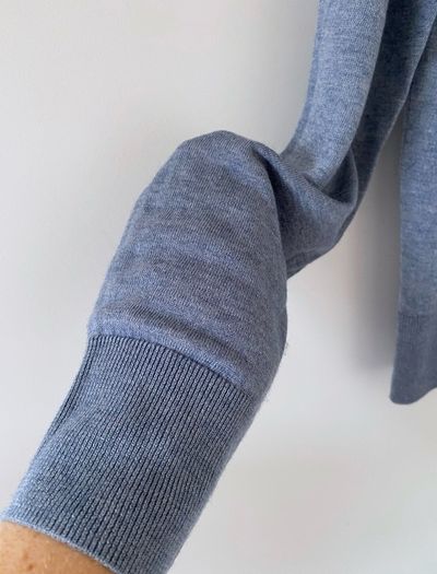 AllSaints Merino Wool Crew Neck Jumper