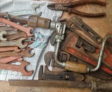 Job lot of tools