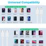 iPhone Fast Charger Plug and Cable New Apple iPhone USB C to Lightning Wire and Plug 20W Fast Charge for iPhone 14/14 Pro/13/13 Pro/12/12 Pro/11/SE/10/8,iPhone USB Type C Charging Plug and Lead Image 6