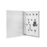 BLOMUS Velio Key Box and Glass Magnet Board in White Image 5