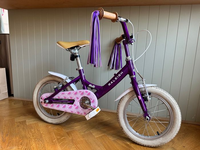 kids bikes - Raleigh 14 inch pink