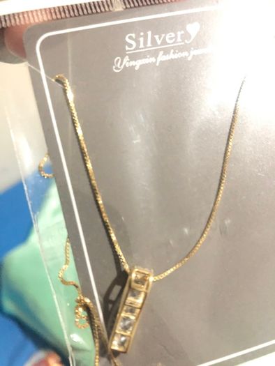 925 Sterling Silver Neckless Valentine Gift