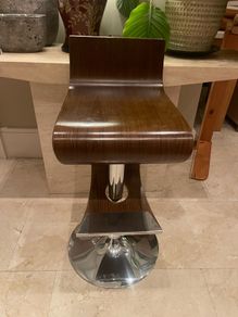Stunning Tall Wooden Kitchen Island Breakfast Bar High Stool - Can Deliver