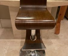Stunning Tall Wooden Kitchen Island Breakfast Bar High Stool - Can Deliver