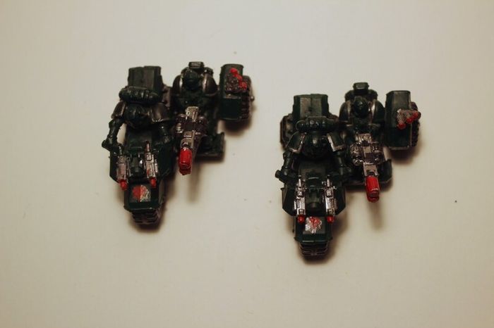 Warhammer 40k Command Squad & Attack Bikes