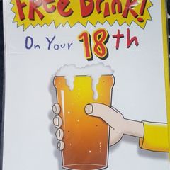 18th bithday card