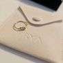 NEW 18k gold plated PRYA eternity knot ring in gift bag Image 4