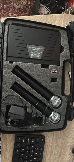 KAM KWM1 / KWM6 VHF Wireless Microphone System Dual Mic Kit