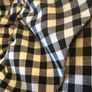 ZARA ladies B/W gingham mini skirt Size M Image 3