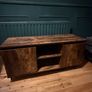 wooden tv stand Image 2