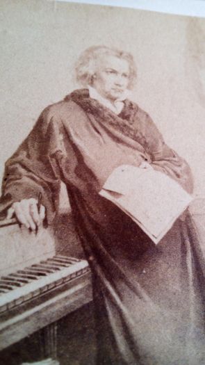 CDV Photo of Beethoven image - 1860's
