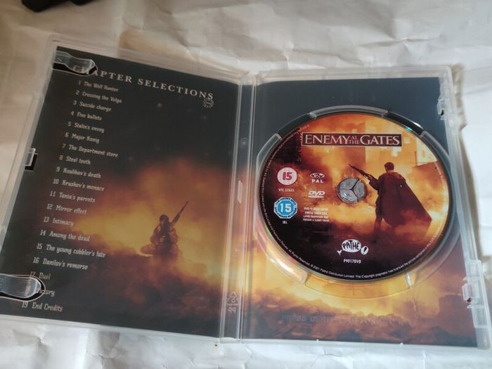 Enemy at the Gates Dvd