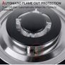Glass Gas Hob 5 burners Image 2