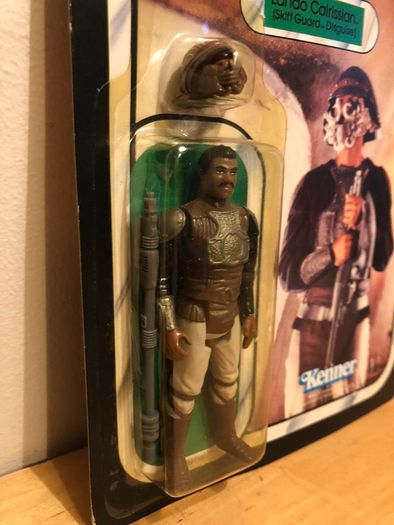 Vintage Star Wars Lando Skiff Guard Carded