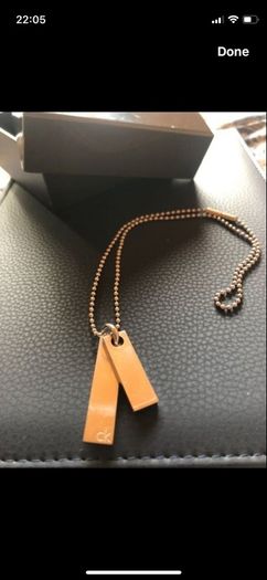 calvin klein necklace