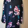 BNWT - DKNY black floral dress UK 14 Image 4