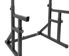 adjustable squat rack LIKE NEW