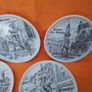 Six Winterling China Coasters/Nibbles Dishes Image 6
