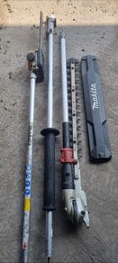 Garden multi tool Dolmar attachments
