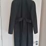 LK Bennett Lunel Mocha Wool Coat Size 14 Image 2