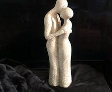 Modernist Couple in Love