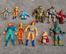 Vintage 1980s Thundercats action figures retro