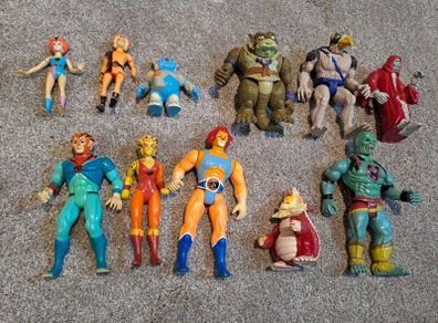 Vintage 1980s Thundercats action figures retro