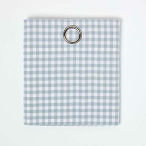 Gingham Blackout Lined Curtains